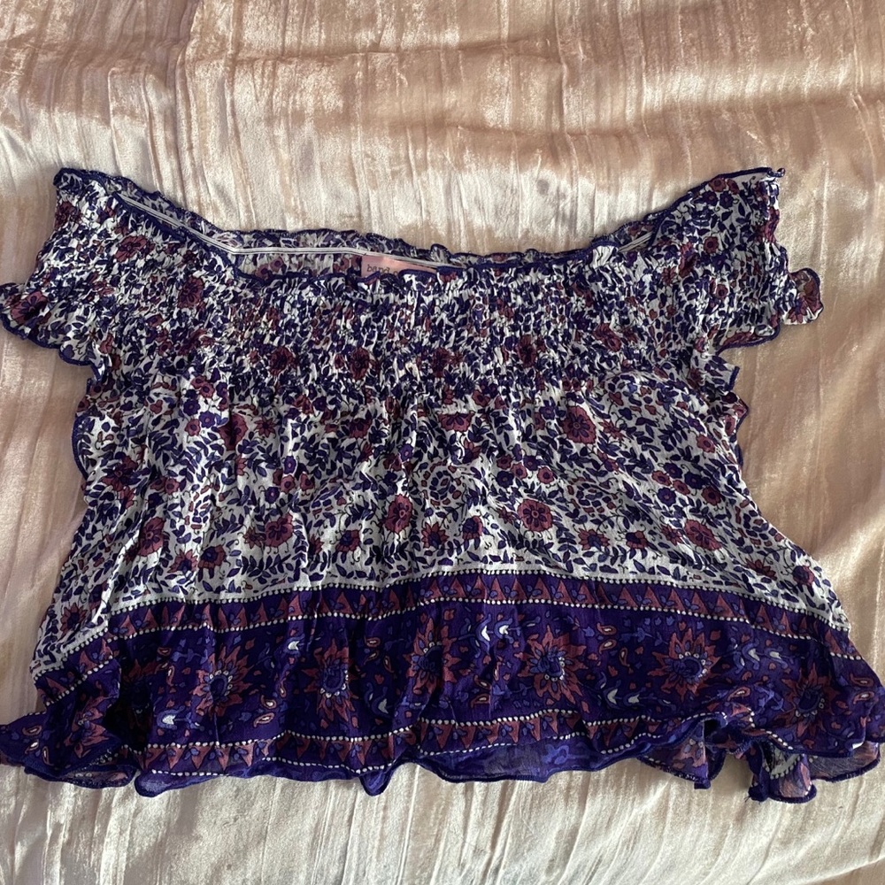 Urban Outfitters scrunch crop top